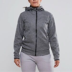 Craft Grey Zip Up Hood Sweatshirt